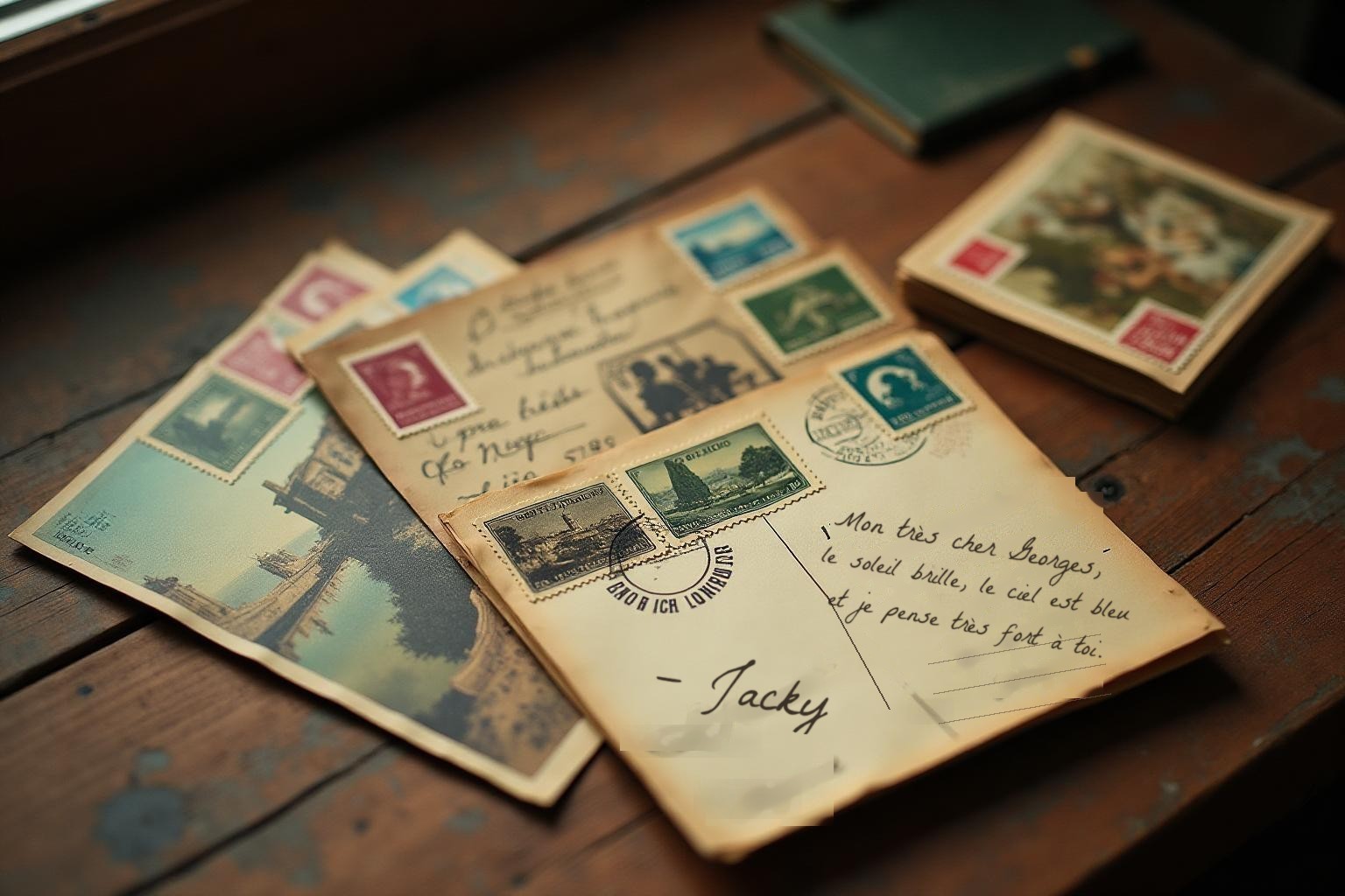 Collection de cartes postales anciennes